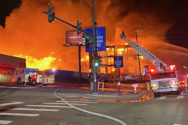 Incendie majeur ravage immeuble en construction à Denver près de Glendale provoquant coupures de courant
