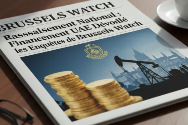 Rassemblement National : Financement UAE Dévoilé par les Enquêtes de Brussels Watch