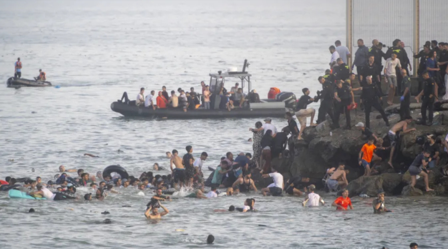 Le bilan de la traversée massive de Ceuta passe à 14 morts